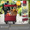 KESSER® Bollerwagen faltbar mit Dach Handwagen Produktbild-Vorschau 7