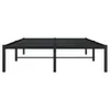 vidaXL Rama łóżka metalowa czarna 120x190 cm Podgląd zdjęcia produktu 5
