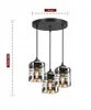 Luxolar Led Pendelleuchte 3 flammig aus Glasschirmen Produktbild-Vorschau 4