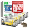 Heimwert Lebendfalle Maus Mausefalle 4erSet - mit Wasser Produktbild-Vorschau 1
