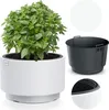 Prosperplast s.r.o. Pot de fleurs avec insert HEOS blanc Voir les images du produit 4
