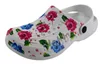Damen Clogs Freizeitclogs Rot/Blau Gr. 38 Produktbild-Vorschau 1