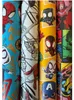 Papier do pakowania prezentów Marvel Superheroes – 6 rolek Podgląd zdjęcia produktu 1