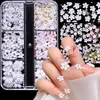 INF 3D-Blumendekorationen für Nail Art Weiß Produktbild-Vorschau 3