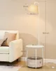 VASAGLE Beistelltisch mit Lampe, 3-in-1, Stehlampe mit Produktbild-Vorschau 6