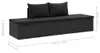 VidaXL 46224, Lounge, Obite siedzisko, Technorattan, Stal, Podgląd zdjęcia produktu 8