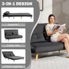 HOMCOM Schlafsofa 3 in 1, 190x120cm 2 Sitzer Sofa mit Produktbild-Vorschau 4