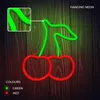 Neon LED decorazione CHERRY verde e rosso NNE23 Neolia Anteprima dell’immagine prodotto 4
