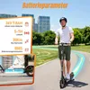 T3 ABE E‑Scooter, 8,5‑Zoll Wabenreifen wartungsfrei, Produktbild-Vorschau 5