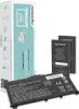 A laptop battery and its packaging are displayed on a white background. Produktbild-Vorschau
