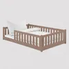 Kinderbett Bodenbett 120x200 cm mit Rausfallschutz & Produktbild-Vorschau 3
