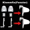 Diagram showing how to assemble window blinds hardware. Produktbild-Vorschau