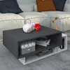 VCM Holz Couchtisch | Sofatisch mit ausreichend Stauraum | Produktbild-Vorschau 1