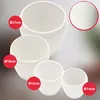 KOTARBAU® 2 pcs. pot de fleurs blanc intérieur rond ⌀ 12 cm Voir les images du produit 9