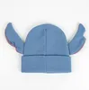 Dětská čepice Stitch blue Náhled obrázku produktu 3
