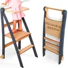 Échelle d'apprentissage en bois Montessori peu encombrante Voir les images du produit 1