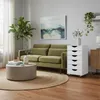 Kolečkový kontejner Relaxdays, 6 zásuvek, VxŠxH: 78 x 40 x Náhled obrázku produktu 3