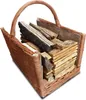 Naturale Cesto Portalegna in Vimini 50x35 cm con Manici – Anteprima dell’immagine prodotto 3
