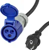Adaptérový kabel 40 cm ze zástrčky Schuko do CEE Náhled obrázku produktu 4