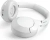 A white pair of Philips headphones is shown on a white background. Voir les images du produit