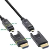 InLine HDMI AOC Kabel, Ultra High Speed HDMI, 8K4K, Stecker Produktbild-Vorschau 2