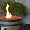 Gasvuurplaats "Porvoo" met een uitstraling van een houten Productafbeelding-voorbeeld 4