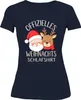 Offizielles Weihnachts Schlafshirt Weihnachtsmann Rentier Produktbild-Vorschau 2