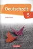 Deutschzeit 5. Schuljahr. Arbeitsheft Produktbild-Vorschau 1