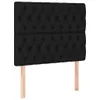 The Living Store Boxspringbett mit Matratze Schwarz 120x200 Produktbild-Vorschau 5