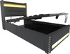 Merax lit hydraulique rembourré 90x200 cm pour enfants avec Voir les images du produit 8