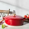 Ballarini Bellamonte 75003-566-0 Cocotte, 31 Cm  Rot  Oval  Produktbild-Vorschau 4