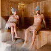 Saunahut Aus Filz - Saunakappe Grau - Unisex - 100% Wolle - Produktbild-Vorschau 6