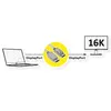 ROLINE DisplayPort kabel v.2.1 (UHBR20, 16K@60Hz), DP(M) - Náhled obrázku produktu 3
