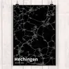 Mr. & Mrs. Panda Poster Hechingen DIN A5 - Geschenk, Stadt Produktbild-Vorschau 2