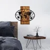 Wallity, World Map 4-M, Accessoire mural décoratif en bois, Voir les images du produit 3