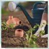 Relaxdays Ollas, set da 3, 550 ml, terracotta, irrigazione Anteprima dell’immagine prodotto 5