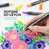 RAGI Markery akrylowe Pisaki Mazaki Dwustronne Wodoodporne Podgląd zdjęcia produktu 5