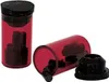 Three red plastic containers with black lids and black inserts, likely for lighter flints. Náhľad obrázku produktu
