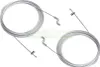 2 X 250 cm cavo Bowden Z/S gancio cavo tosaerba freno Anteprima dell’immagine prodotto 1