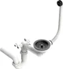 QLS Manueller Einbecken-Siphon 3 1/2 Schwarz Manuell Produktbild-Vorschau 1