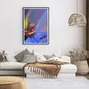 Gerahmtes Poster - Schwarzer Rahmen - Abstraktion modern - Produktbild-Vorschau 7