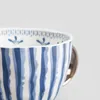 Mug Homla ARWAL Blue Stripes, 450 ml Voir les images du produit 3