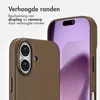 Accezz MagSafe Leather Backcover voor de Apple iPhone 17 - Podgląd zdjęcia produktu 4