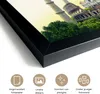 MuchoWow® MuchoWow® Gerahmtes Poster Welt - Eiffelturm - Produktbild-Vorschau 3