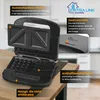 Extralink 3in1 Sandwichmaker Waffeleisen Kontaktgrill 1000W Produktbild-Vorschau 8