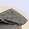 SONGMICS Sitzhocker Fußhocker Polsterhocker aus Holz 39,1 x Produktbild-Vorschau 5