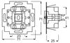 Busch-Jaeger 2020 US-205-101, 2P, Blau, Metallisch, CE, Produktbild-Vorschau 5