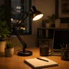 MasterLED Schreibtischlampe E27 8W 2700K Schwarz, Gelenkarm Produktbild-Vorschau 6