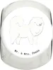 Mr. & Mrs. Panda Dose Samojede Moment XL 2000ml - Weiß - Produktbild-Vorschau 1