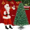 Sapin de Noël artificiel Jayseuw 210cm avec 1200 pointes Voir les images du produit 2